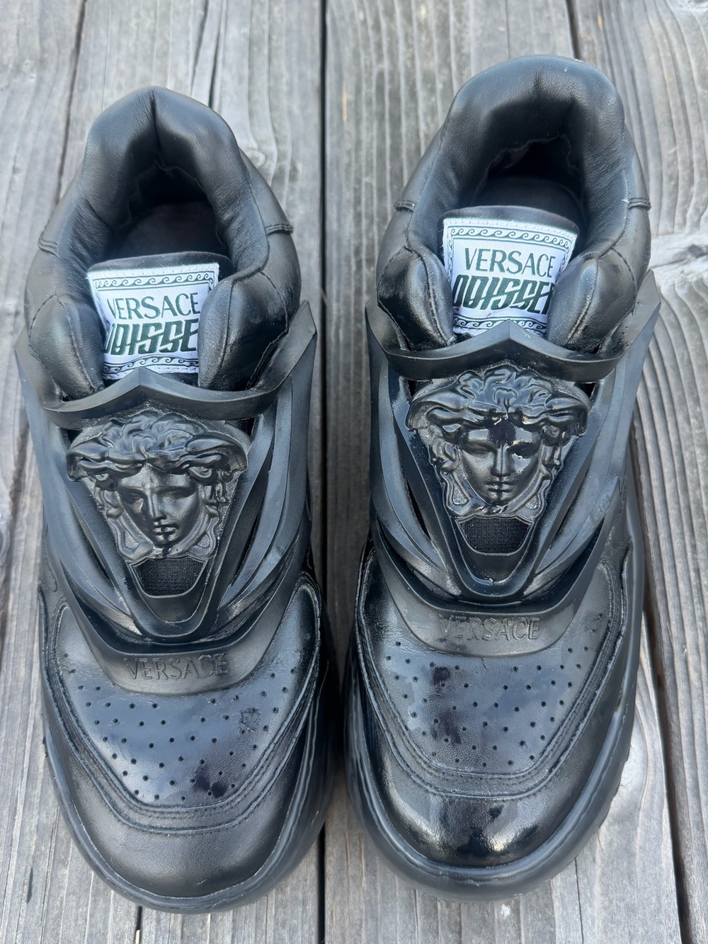 Versace Oddisea Medusa shoes US size 10